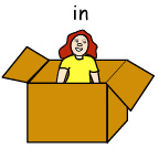 in (The girl is in the box)