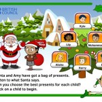 English game for kids: Choose Christmas Presents