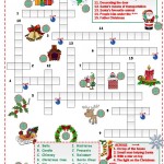 Christmas Crossword: Рождественский кроссворд на английском языке.