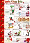 Christmas Quiz: Рождественская викторина на английском языке. Christmas Quiz: Рождественская викторина на английском языке.