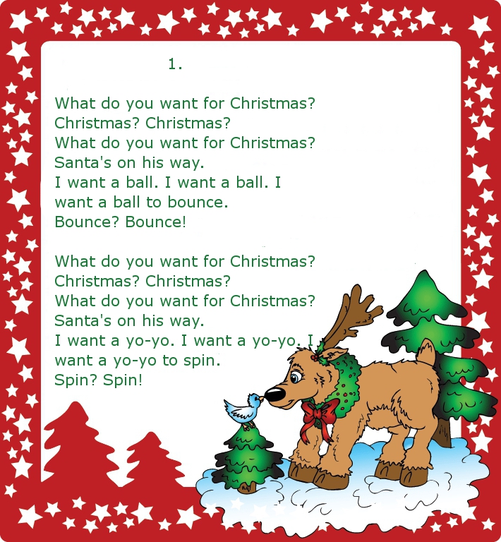Новогоднее Детское Поздравление На Английском Рождество Текст