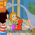 Gogo 29: That is a big dinosaur.
