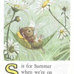 Карточки с английским алфавитом и стишками для детей: S.