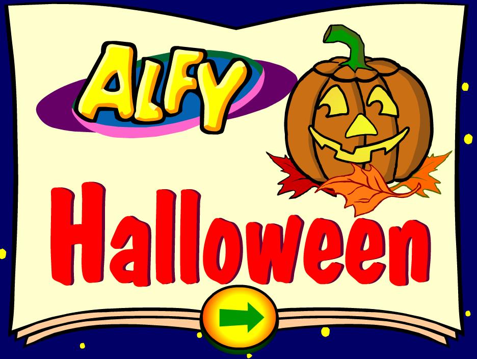 Alfy Halloween: Онлайн игра для школьников на английском языке. Кликни, чтобы играть.