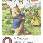 Карточки с английским алфавитом и стишками для детей: O.